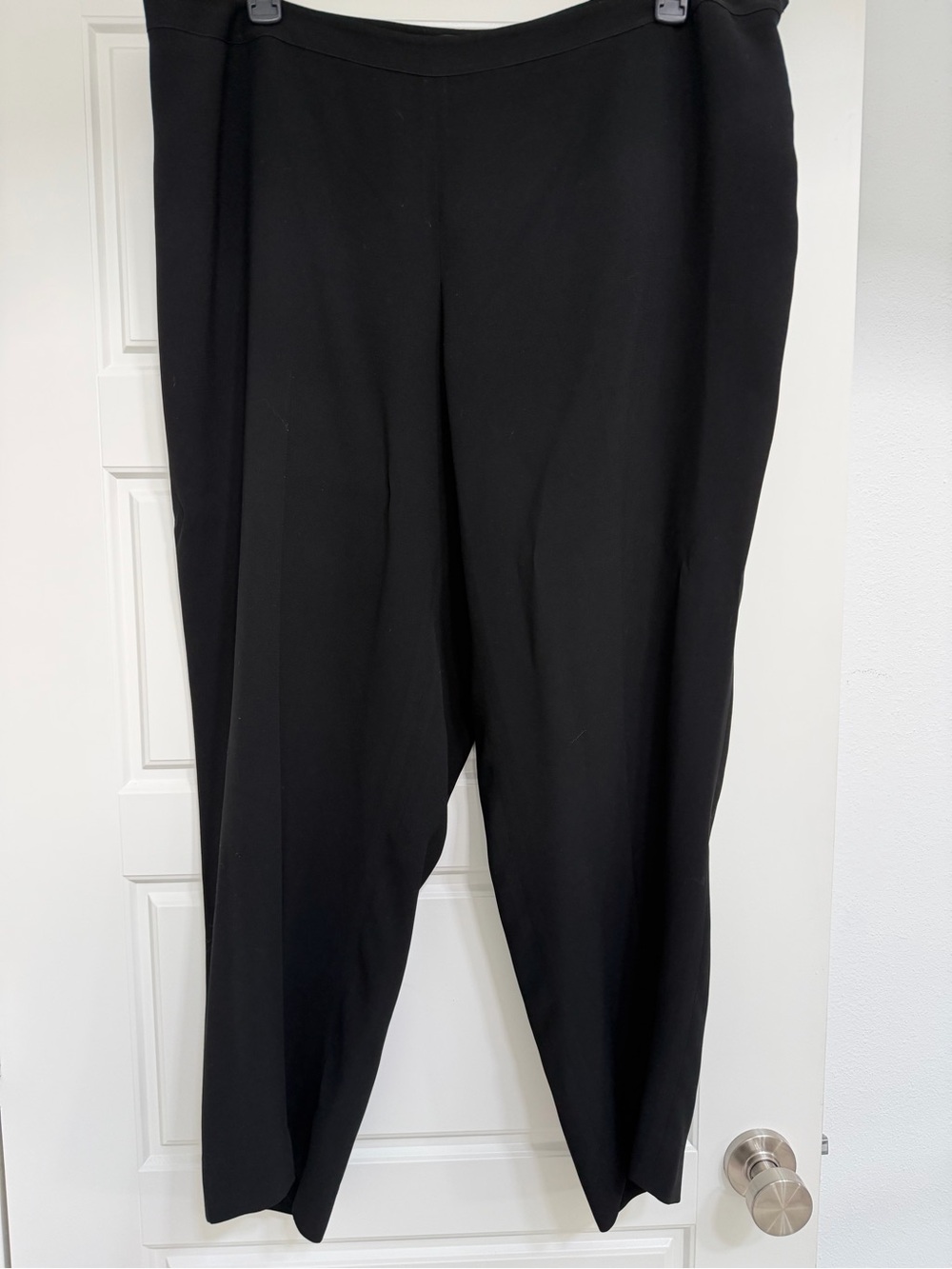 Lafayette 148 New York Black Straight-Leg Women's Pants